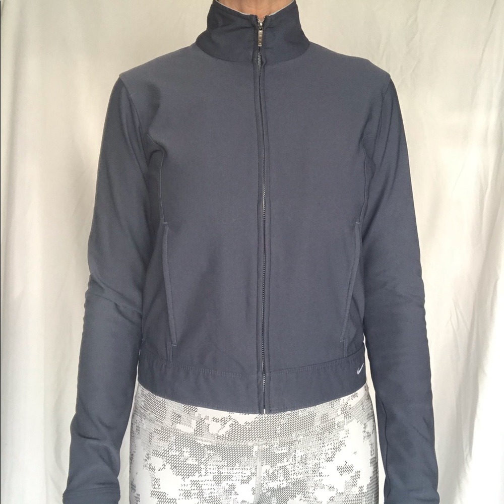 🔥Nike blue track jacket, Size small